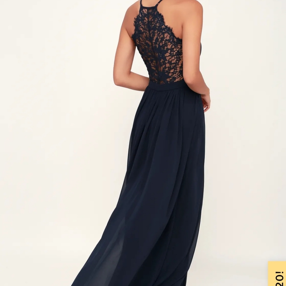 Lulus Navy Formal Dress